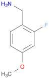 (2-Fluoro-4-methoxyphenyl)methanamine
