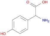 Benzeneacetic acid, a-amino-4-hydroxy-