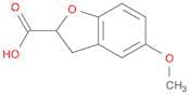5-Methoxy-2,3-dihydrobenzofuran-2-carboxylic acid