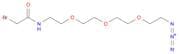 Bromoacetamido-PEG3-azide