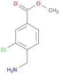 Methyl 4-(aminomethyl)-3-chlorobenzoate