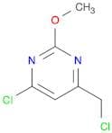 4-Chloro-6-(chloromethyl)-2-methoxypyrimidine