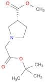 (R)-Methyl 1-(2-(tert-butoxy)-2-oxoethyl)pyrrolidine-3-carboxylate