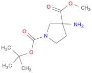 Methyl 1-Boc-3-aminopyrrolidine-3-carboxylate