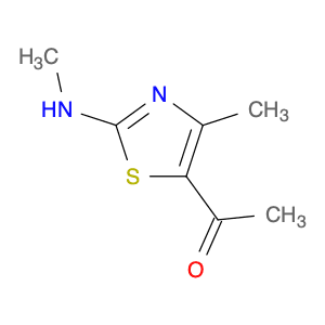 Ethanone, 1-[4-methyl-2-(methylamino)-5-thiazolyl]-