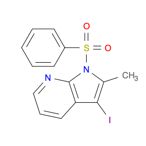 3-Iodo-2-methyl-1-(phenylsulfonyl)-7-azaindole