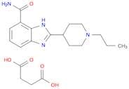 2-(1-Propylpiperidin-4-yl)-1H-benzo[d]imidazole-7-carboxamide succinate