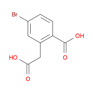 4-Bromo-2-(carboxymethyl)benzoic acid