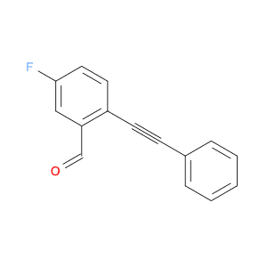 5-Fluoro-2-(phenylethynyl)benzaldehyde
