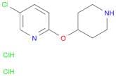 5-Chloro-2-(piperidin-4-yloxy)pyridine dihydrochloride