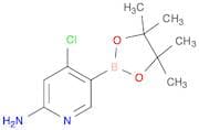 4-Chloro-5-(4,4,5,5-tetramethyl-1,3,2-dioxaborolan-2-yl)pyridin-2-amine