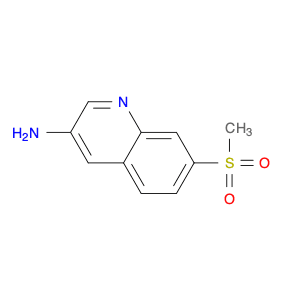 7-(Methylsulfonyl)quinolin-3-amine