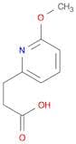 3-(6-Methoxypyridin-2-yl)propanoic acid