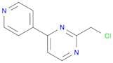 2-(Chloromethyl)-4-(pyridin-4-yl)pyrimidine