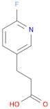3-(6-fluoropyridin-3-yl)propanoic acid