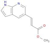 3-(1H-Pyrrolo[2,3-b]pyridin-5-yl)-acrylic acid methyl ester