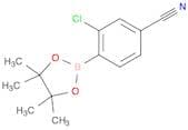 3-Chloro-4-(4,4,5,5-tetramethyl-1,3,2-dioxaborolan-2-yl)benzonitrile