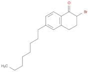 2-Bromo-6-octyl-3,4-dihydronaphthalen-1(2H)-one