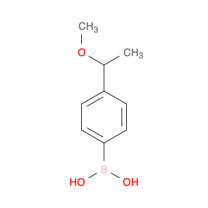 [4-(1-methoxyethyl)phenyl]boronic acid