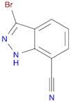 1H-Indazole-7-carbonitrile,3-bromo-