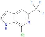 7-CHLORO-5-(TRIFLUOROMETHYL)-1H-PYRROLO[2,3-C]PYRIDINE