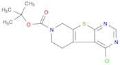 4-Chloro-5,8-dihydro-6h-9-thia-1,3,7-triaza-fluorene-7-carboxylic acid tert-butyl ester