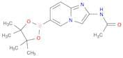 N-(6-(4,4,5,5-Tetramethyl-1,3,2-dioxaborolan-2-yl)imidazo[1,2-a]pyridin-2-yl)acetamide