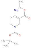 1,​3(2H)​-​Pyridinedicarboxylic acid, 4-​amino-​5,​6-​dihydro-​, 1-​(1,​1-​dimethylethyl) 3-​ethyl…