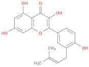 4H-1-Benzopyran-4-one,3,5,7-trihydroxy-2-[4-hydroxy-3-(3-methyl-2-butenyl)phenyl]-
