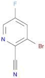 3-Bromo-5-fluoropyridine-2-carbonitrile