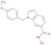 N-hydroxy-1-[(4-methoxyphenyl)methyl]indole-6-carboxamide