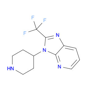 3-piperidin-4-yl-2-(trifluoromethyl)imidazo[4,5-b]pyridine