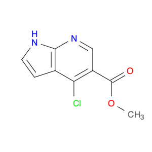 1H-​Pyrrolo[2,​3-​b]​pyridine-​5-​carboxylic acid, 4-​chloro-​, methyl ester