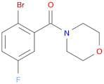 2-(Morpholine-4-carbonyl)-4-fluoro-1-bromobenzene