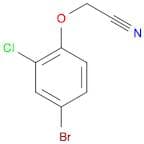 2-(4-bromo-2-chlorophenoxy)acetonitrile