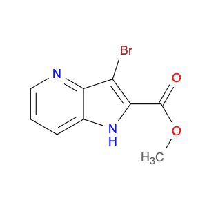 METHYL 3-BROMO-1H-PYRROLO-[3,2-B]PYRIDINE-2-CARBOXYLATE