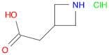 2-(Azetidin-3-yl)acetic acid hydrochloride