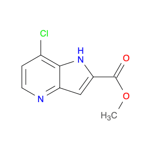 methyl 7-chloro-1H-pyrrolo[3,2-b]pyridine-2-carboxylate