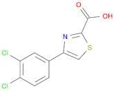 4-(3,4-Dichlorophenyl)thiazole-2-carboxylic acid