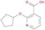2-(cyclopentyloxy)pyridine-3-carboxylic acid