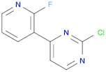 2-Chloro-4-(2-fluoropyridin-3-yl)pyrimidine