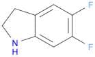 1H-​Indole, 5,​6-​difluoro-​2,​3-​dihydro-