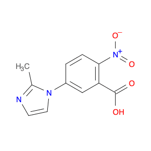 5-(2-methylimidazol-1-yl)-2-nitrobenzoic acid