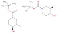 tert-Butyl-(3r,4r)-3-fluoro-4-hydroxy-piperidine-1-carboxylate