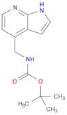 tert-Butyl (1H-pyrrolo[2,3-b]pyridin-4-yl)methylcarbamate