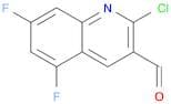 2-Chloro-5,7-difluoroquinoline-3-carbaldehyde
