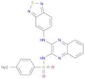 N-[3-(2,1,3-benzothiadiazol-5-ylamino)quinoxalin-2-yl]-4-methylbenzenesulfonamide