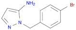 1-[(4-bromophenyl)methyl]-1H-pyrazol-5-amine