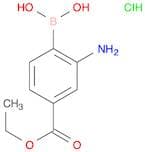 2-Amino-4-ethoxycarbonylphenylboronic acid, HCl