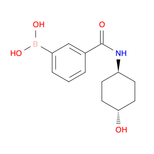 3-(trans-4-Hydroxycyclohexylcarbamoyl)phenylboronic acid